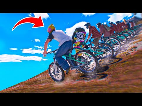 200km/h DE BICICLETA EM UMA MONTANHA ÉPICA!!! – Riders Republic