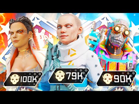 265,000+ Kill Apex Predator 3 Stack = Teamwork Badge (Apex Legends Season 11)