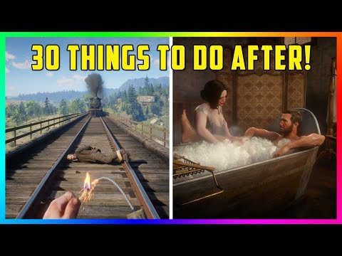 30 Things To Do After You Beat Red Dead Redemption 2!
