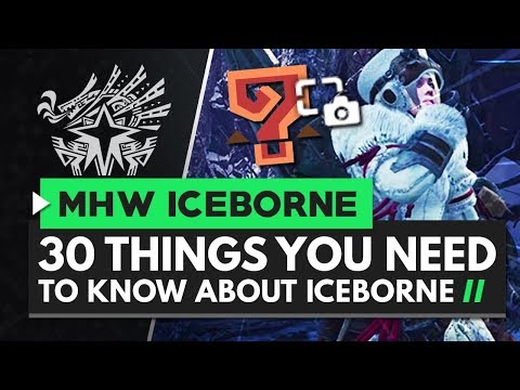 30 Things You Need to Know About Monster Hunter World Iceborne!