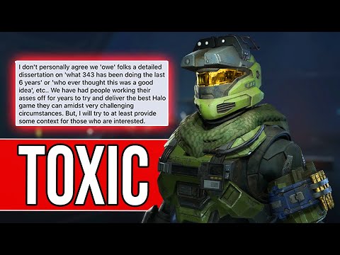 343 Employee Responds to the TOXIC Backlash with EXCUSES in Halo Infinite…