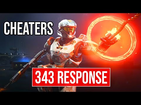 343 Responds to CHEATERS in Halo Infinite…