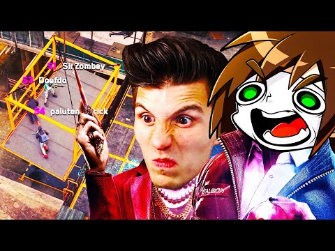 4 YouTuber hacken einen Kran und fliegen runter! 💻 Watch Dogs Legion Online