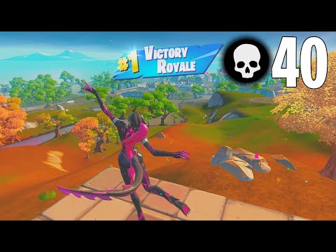 40 Elimination Solo vs Squad Win Gameplay Full Game Season 8 (Fortnite PC Controller)