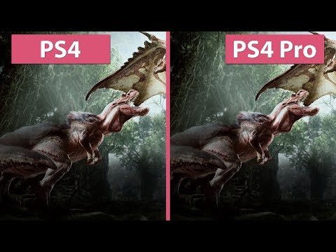 [4K] Monster Hunter World – PS4 vs. PS4 Pro Frame Rate Test & Graphics Comparison