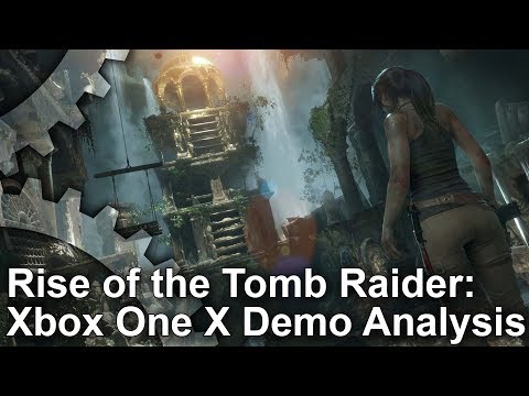 [4K] Rise of the Tomb Raider Xbox One X – Native 4K, High Frame-Rate and Enriched 4K Demo Analysis!