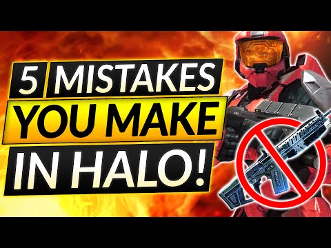 5 Most Common Mistakes EVERYONE MAKES in Halo Infinite – Rank Up FAST Guide