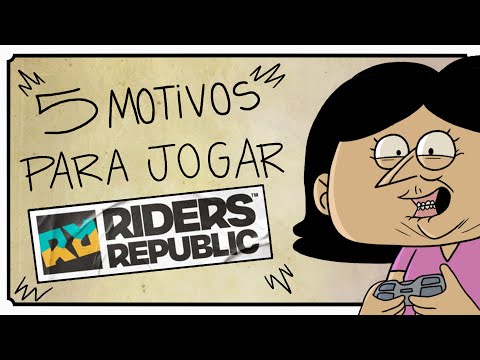 5 MOTIVOS PRA JOGAR RIDERS REPUBLIC