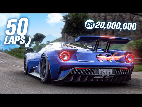50 LAPS of GOLIATH in Forza Horizon 5! (10h+ Longest Race)