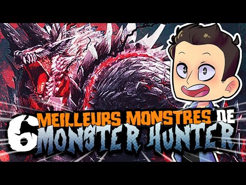 6 MEILLEURS MONSTRES DE MONSTER HUNTER WORLD