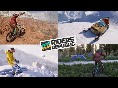 9 Minutes of NEW Riders Republic Gameplay FLAWLESS Freeride NO HUD
