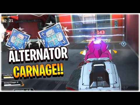 abusing the ALTERNATOR before its sent to the care package.. (Apex Legends Season 9)