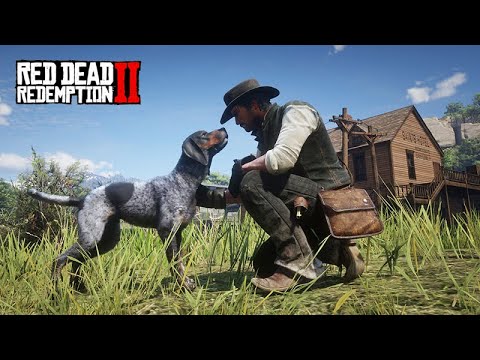 Adotando o PRIMEIRO CACHORRO – Gameplay Imersiva – Red Dead Redemption 2