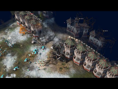 Age of Empires 4 – 2v2v2v2 EPIC BATTLES | Multiplayer Gameplay