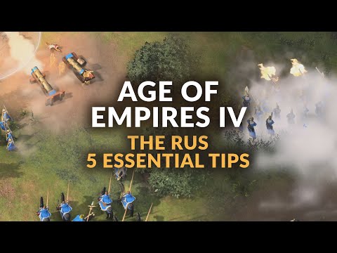 AGE OF EMPIRES 4 | 5 Essential Tips for Rus (Faction Beginner's Guide)