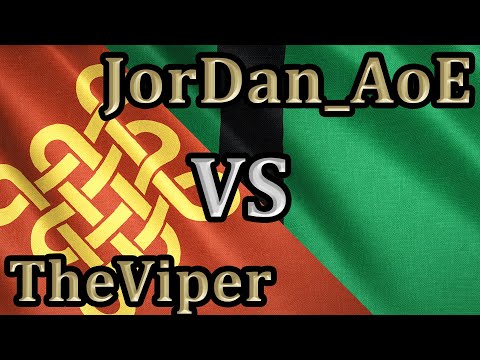 Age of Empires 4 Cast: TheViper vs JorDan_AoE – Artillerie Übermacht