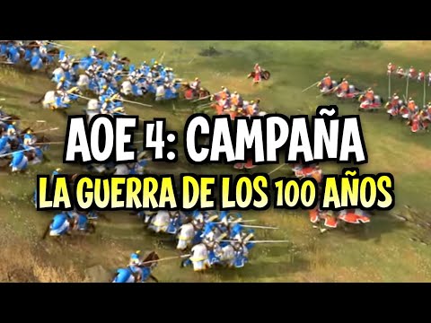 AGE OF EMPIRES 4 – GAMEPLAY ESPAÑOL CAMPAÑA: La GUERRA de los 100 AÑOS (Entera)