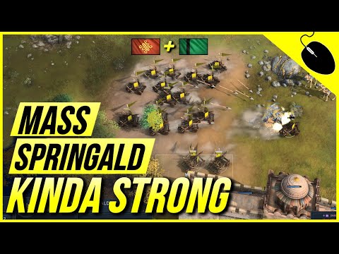 Age of Empires 4 – Is Mass Springald Too Good?
