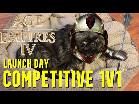 Age of Empires 4 LAUNCH DAY STREAM | Competitive 1v1 & Tournament Practice – Multiplayer