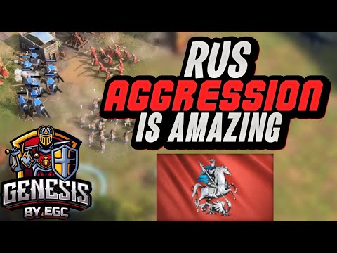 Age of Empires 4 – Rus Aggression Is Amazing!
