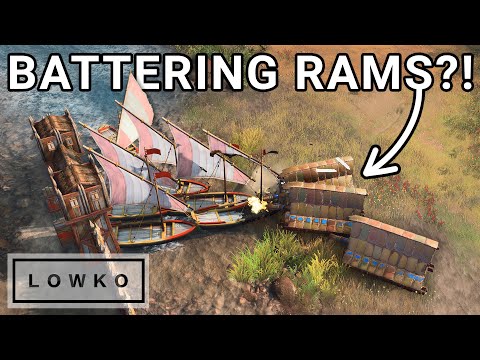 Age of Empires 4: SPECIAL TACTICS – Battering Rams vs Boats?!