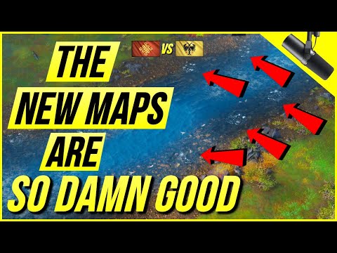 Age of Empires 4 – The Updated Maps Are AMAZING!