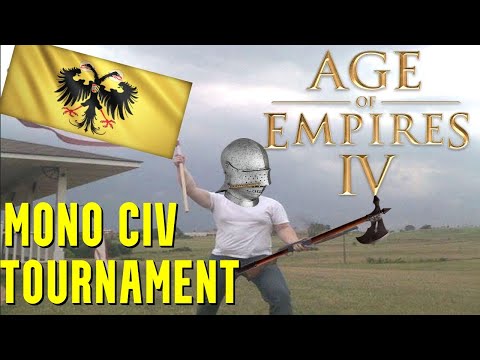Age of Empires 4 Tournament | Mono Faction Format – CIVILIZATION WAR QUALIFIER