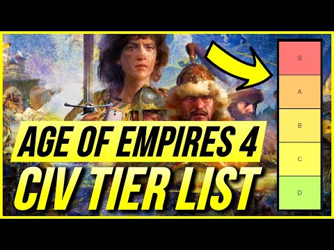 Age of Empires 4 – UPDATED Civ Tier List
