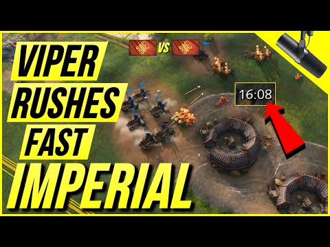 Age of Empires 4 – Viper Attempts A Fast Imperial