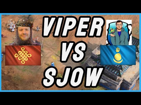 Age of Empires 4 – Viper vs SjoW – Pro Casted Game