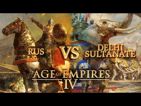 Age of Empires IV – The Delhi Sultanate vs The Rus