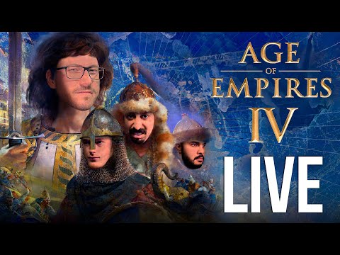 Age of Empires IV: vamos jogar AO VIVO o novo game!