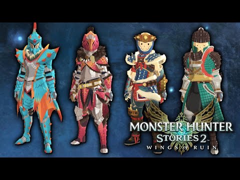 ALL ARMOR SETS SO FAR | Monster Hunter Stories 2