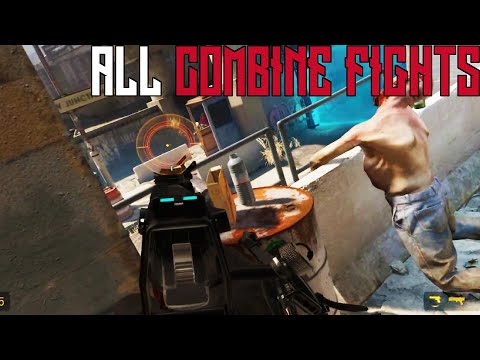 ALL Combine Fights and Encounters – Half Life ALYX