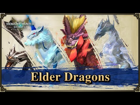 All Elder Dragons Signature Moves in  Monster Hunter Stories 2
