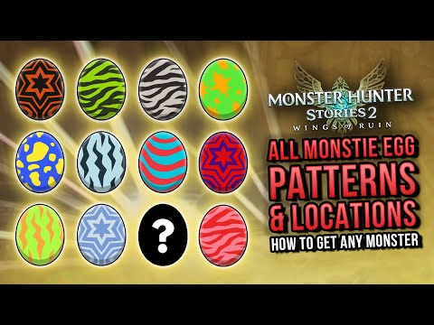 monster hunter stories 2 egg patterns monster hunter stories 2 egg patterns