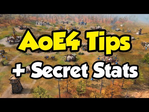 AoE4 –  Beginner tips and secret stats