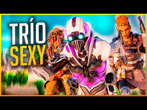 APEX LEGEND:  EL TRIO MÁS SEXY con @Pixxbe97 Y MelFortesque | Makina