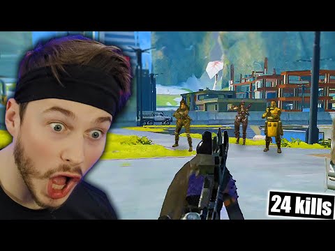 APEX LEGENDS MOBILE my FIRST GAME 😮