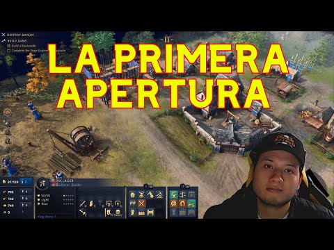 ASI ES LA PRIMERA APERTURA EN AGE OF EMPIRES 4