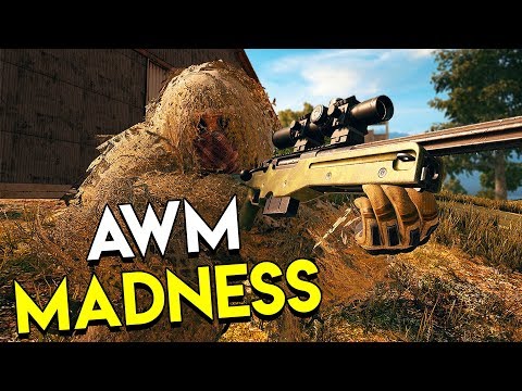 AWM MADNESS! – PUBG (PlayerUnknown's Battlegrounds Full Game)