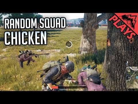 AWM RANDOM SQUAD –  PlayerUnknown's Battlegrounds Gameplay #125 (PUBG Third Person Squads)