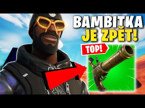 BAMBITKA JE ZPÁTKY VE FORTNITE!