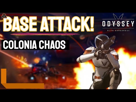Base Attacks in Elite Dangerous Odyssey Colonia
