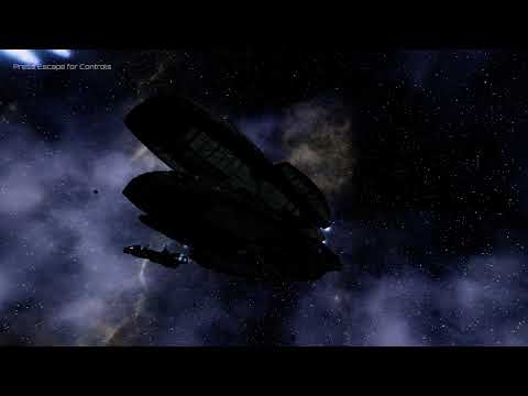 Battlestar Galactica Deadlock: A brawl with a Cylon Basestar force on Fleet Admiral difficulty.