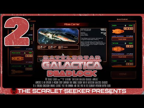 Battlestar Galactica Deadlock: Armistice/Modern Ships Pack DLC | Part 2 – BIG MOVES