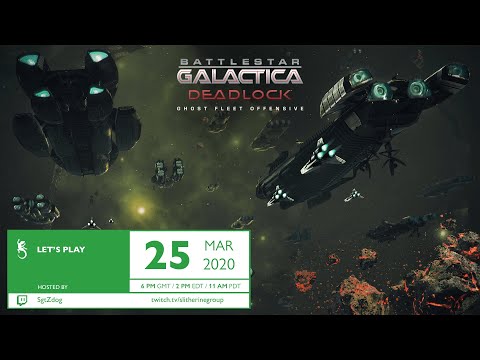 Battlestar Galactica Deadlock – Ghost Fleet Offensive –  Let's Play with SgtZdog