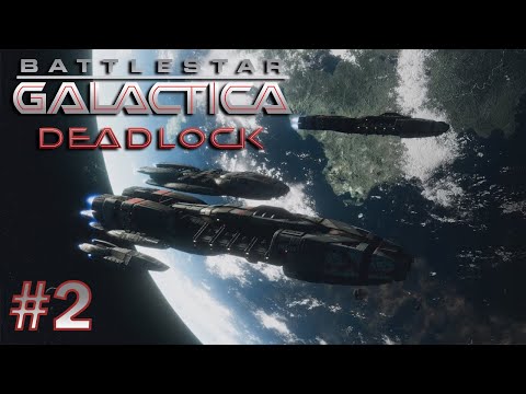 Battlestar Galactica Deadlock | Los Cylon ATACAN Nuestra Base Espacial #2