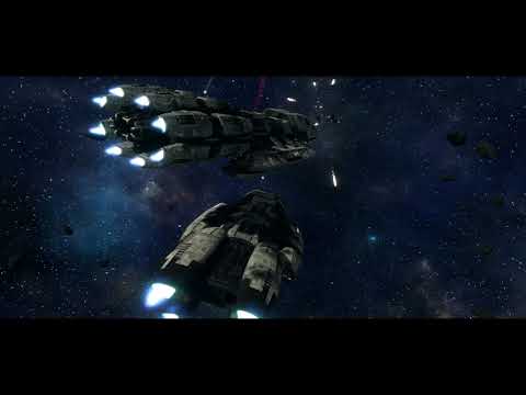 Battlestar Galactica Deadlock: Pegasus & Galactica Ambush Cylon escorts