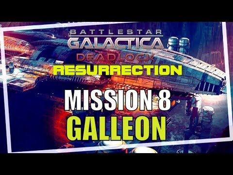 Battlestar Galactica Deadlock Resurrection Campaign Mission 8 Galleon